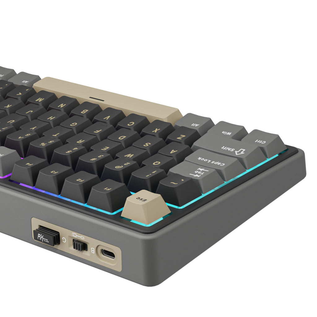 RK ROYAL KLUDGE R75 Pro Wireless Mechanical Keyboard