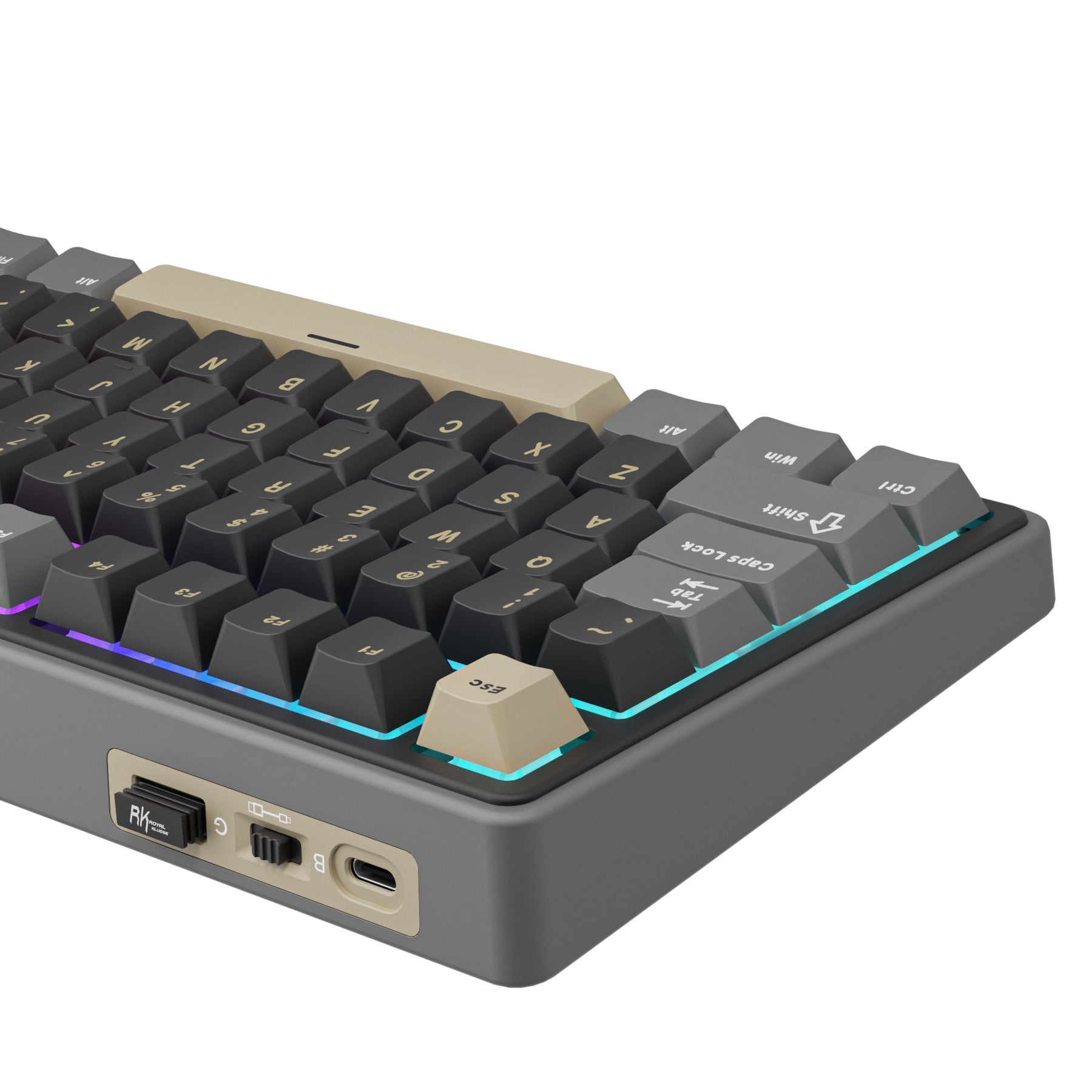RK ROYAL KLUDGE R75 Pro Wireless Mechanical Keyboard