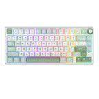 mechanical gaming keyboard with rotary knob and compact layout