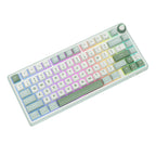 mechanical gaming keyboard with rotary knob and compact layout