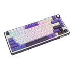 mechanical gaming keyboard with rotary knob and compact layout