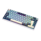 mechanical gaming keyboard with rotary knob and compact layout