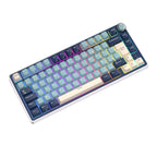 mechanical gaming keyboard with rotary knob and compact layout