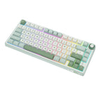 mechanical gaming keyboard with rotary knob and compact layout
