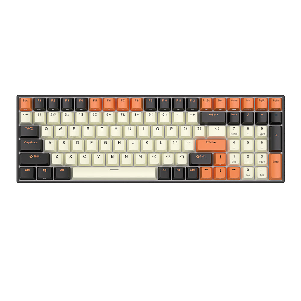 RK ROYAL KLUDGE RK100 Wireless Mechanical Keyboard