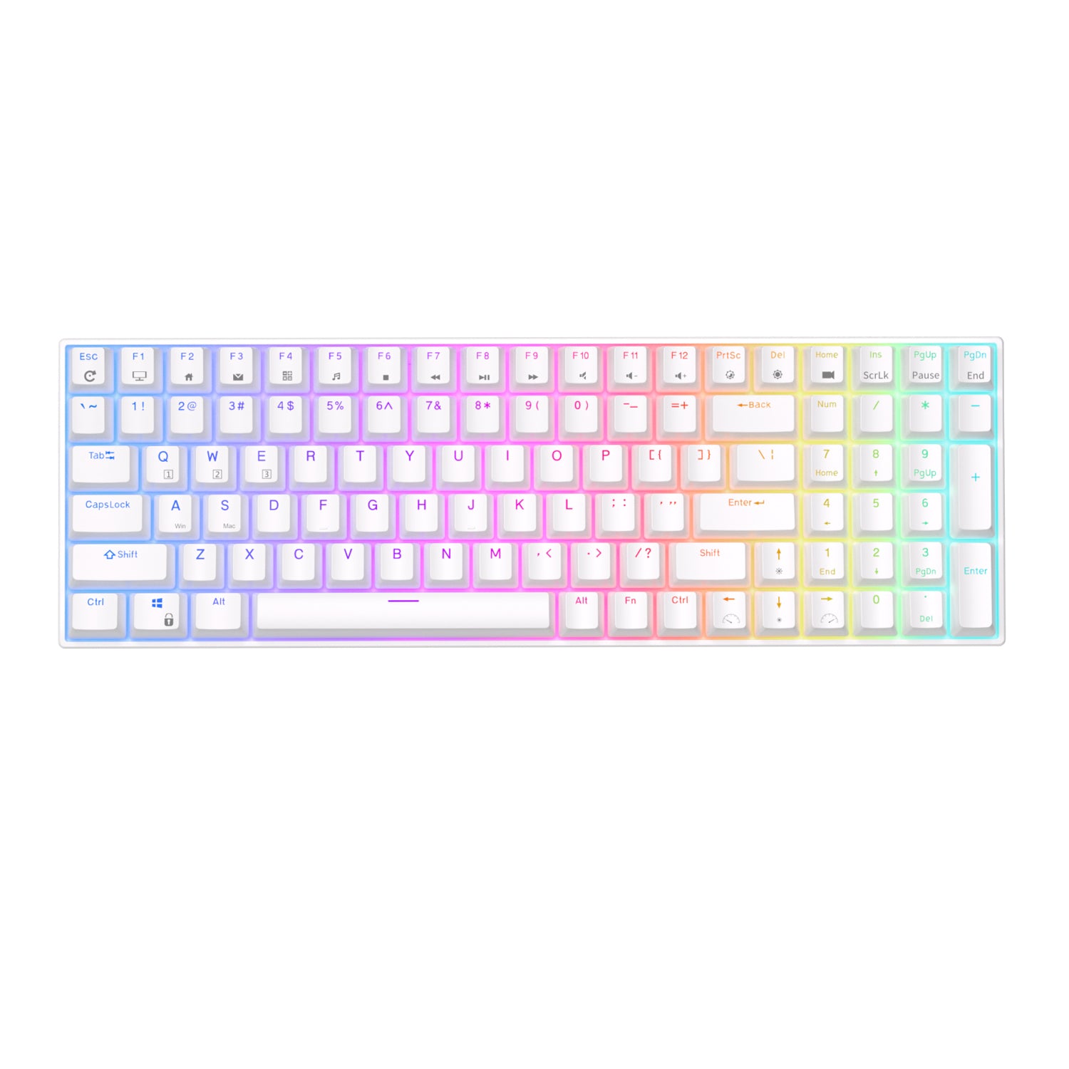 RK ROYAL KLUDGE RK100 Wireless Mechanical Keyboard