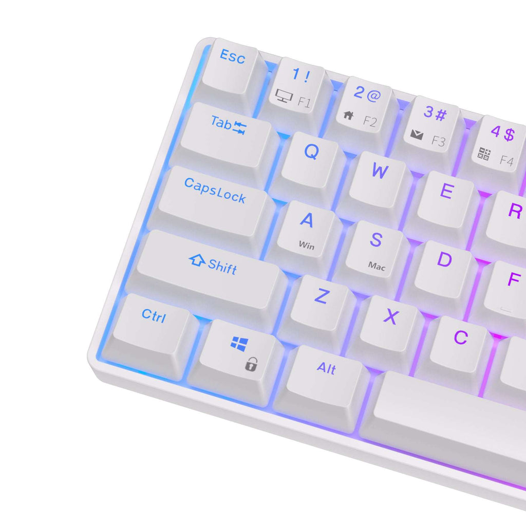 RK ROYAL KLUDGE RK68 Wired Mechanical Keyboard