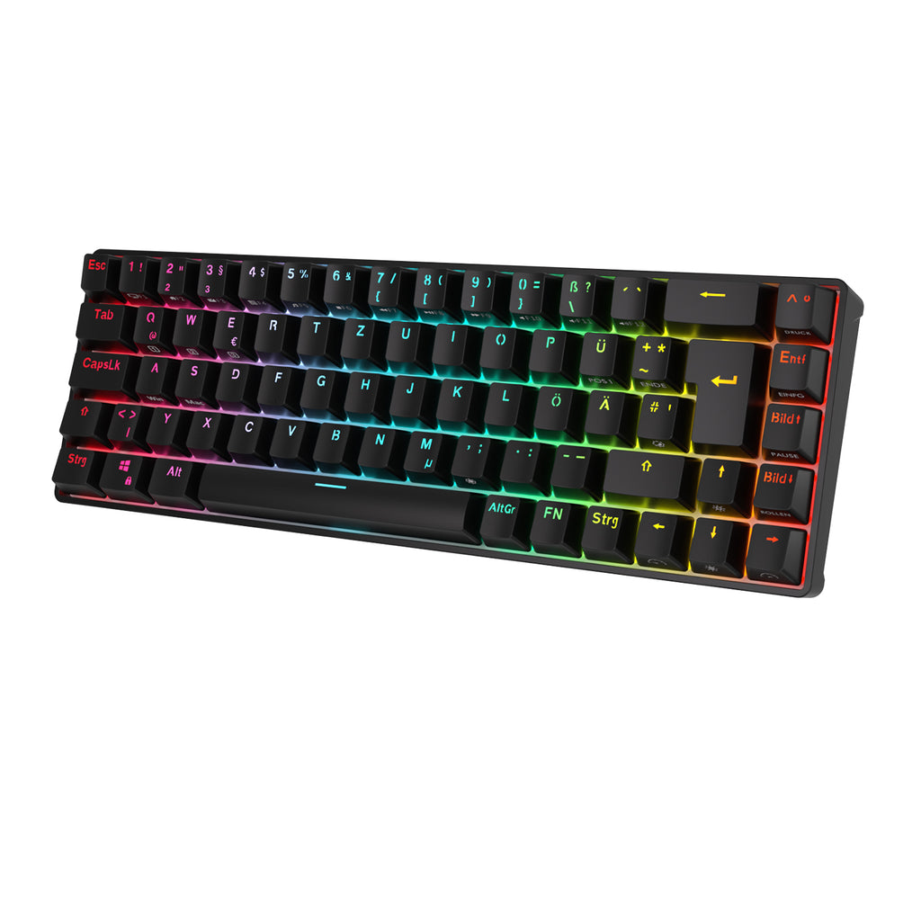 RK ROYAL KLUDGE RK68 Wired Mechanical Keyboard