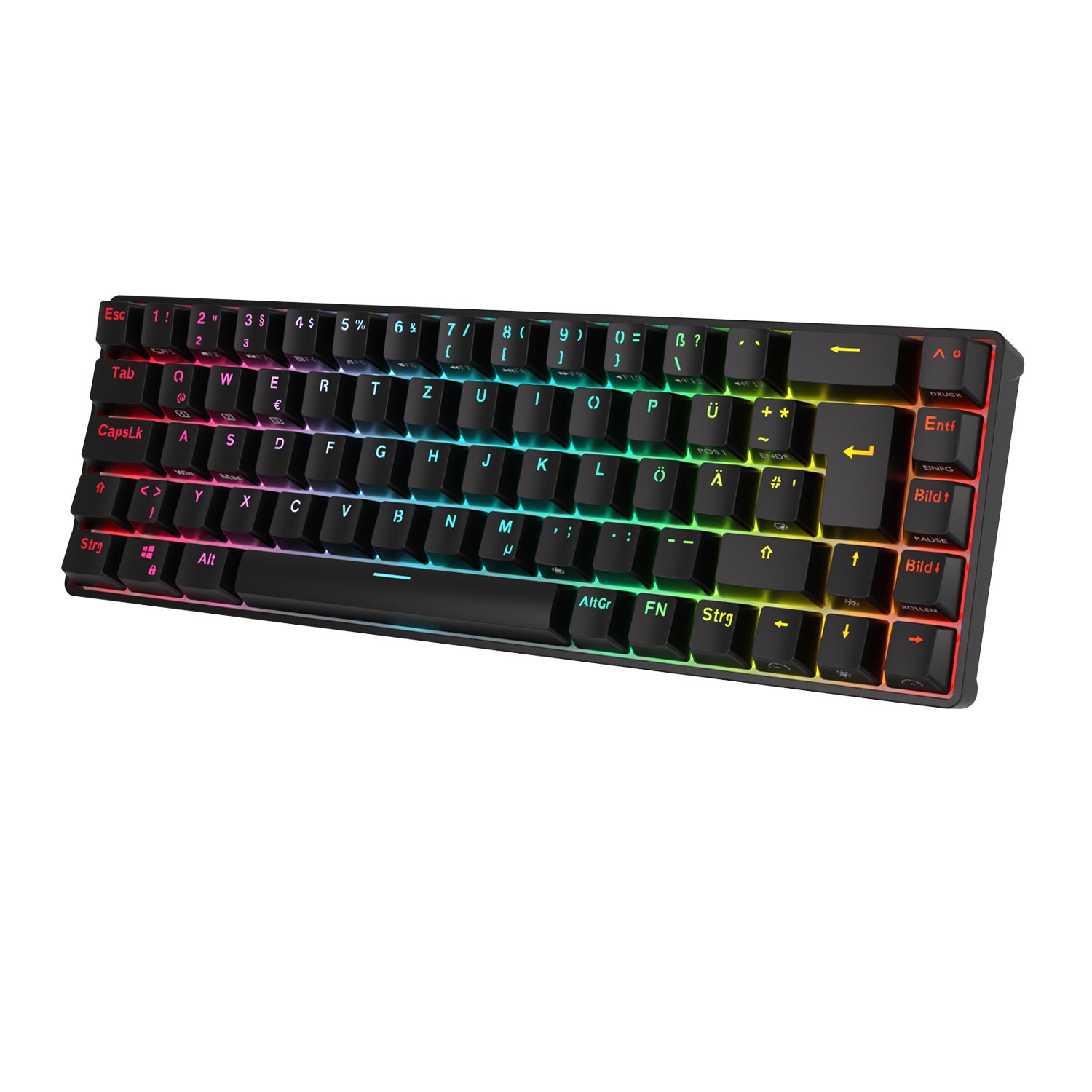 RK ROYAL KLUDGE RK68 Wired Mechanical Keyboard