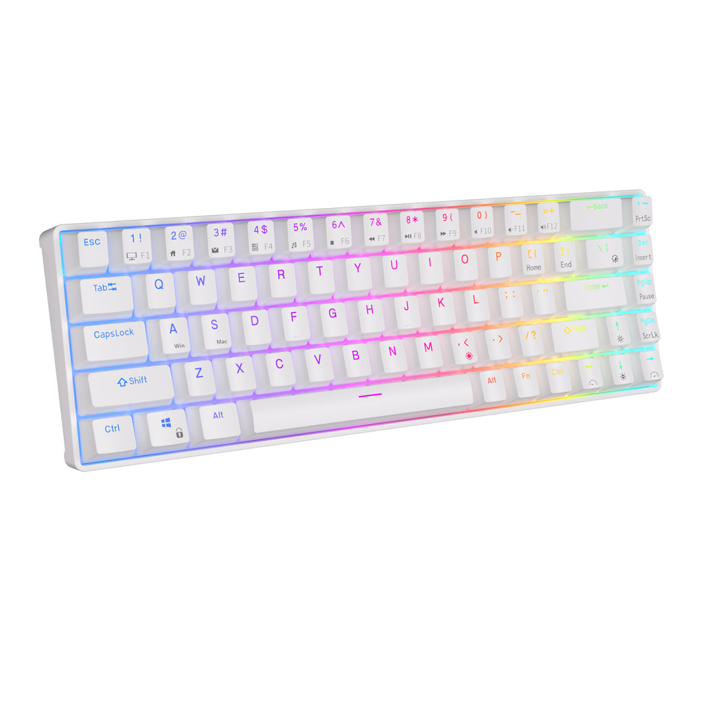 RK ROYAL KLUDGE RK68 Wired Mechanical Keyboard