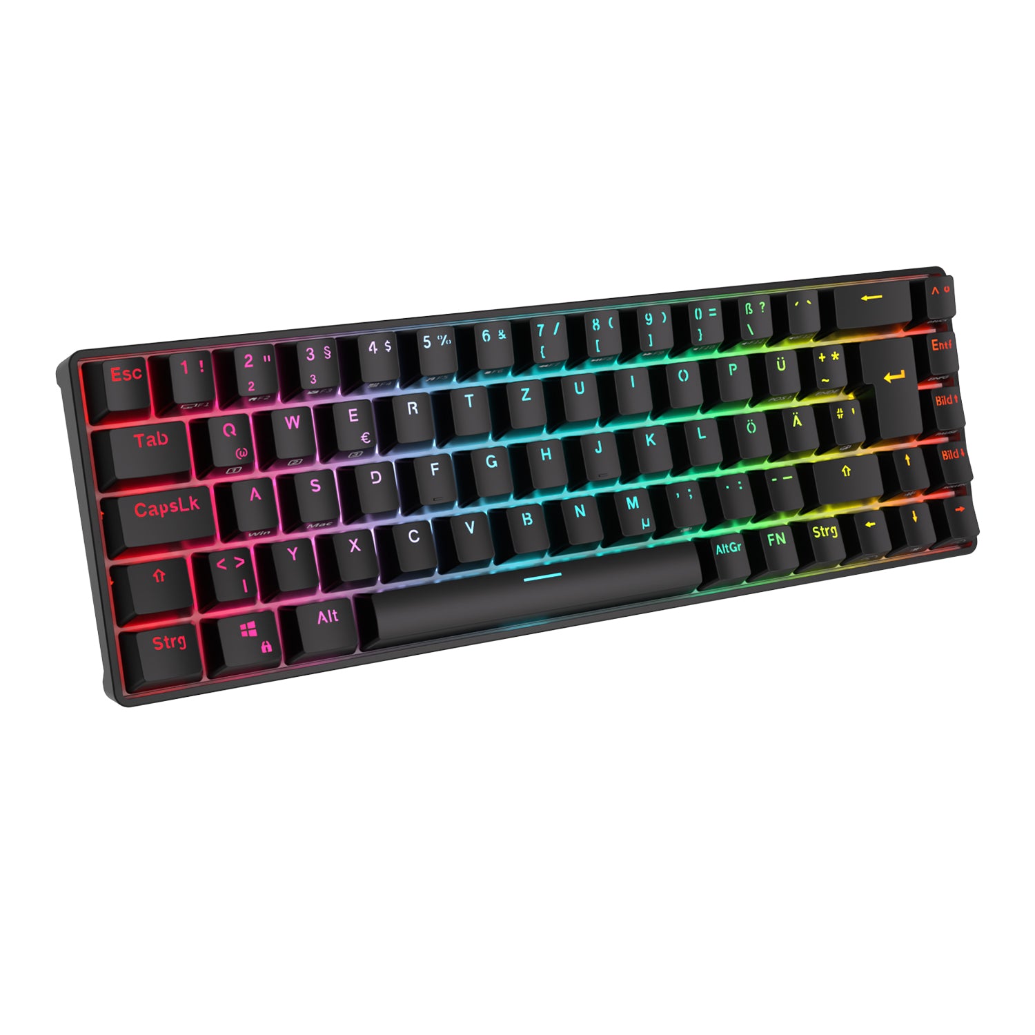 RK ROYAL KLUDGE RK68 Wired Mechanical Keyboard