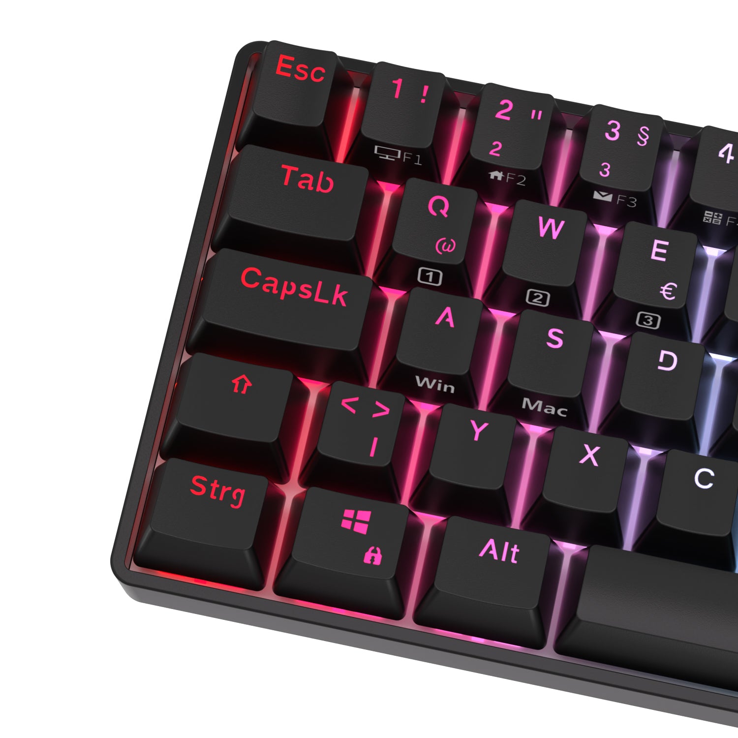 RK ROYAL KLUDGE RK68 Wired Mechanical Keyboard