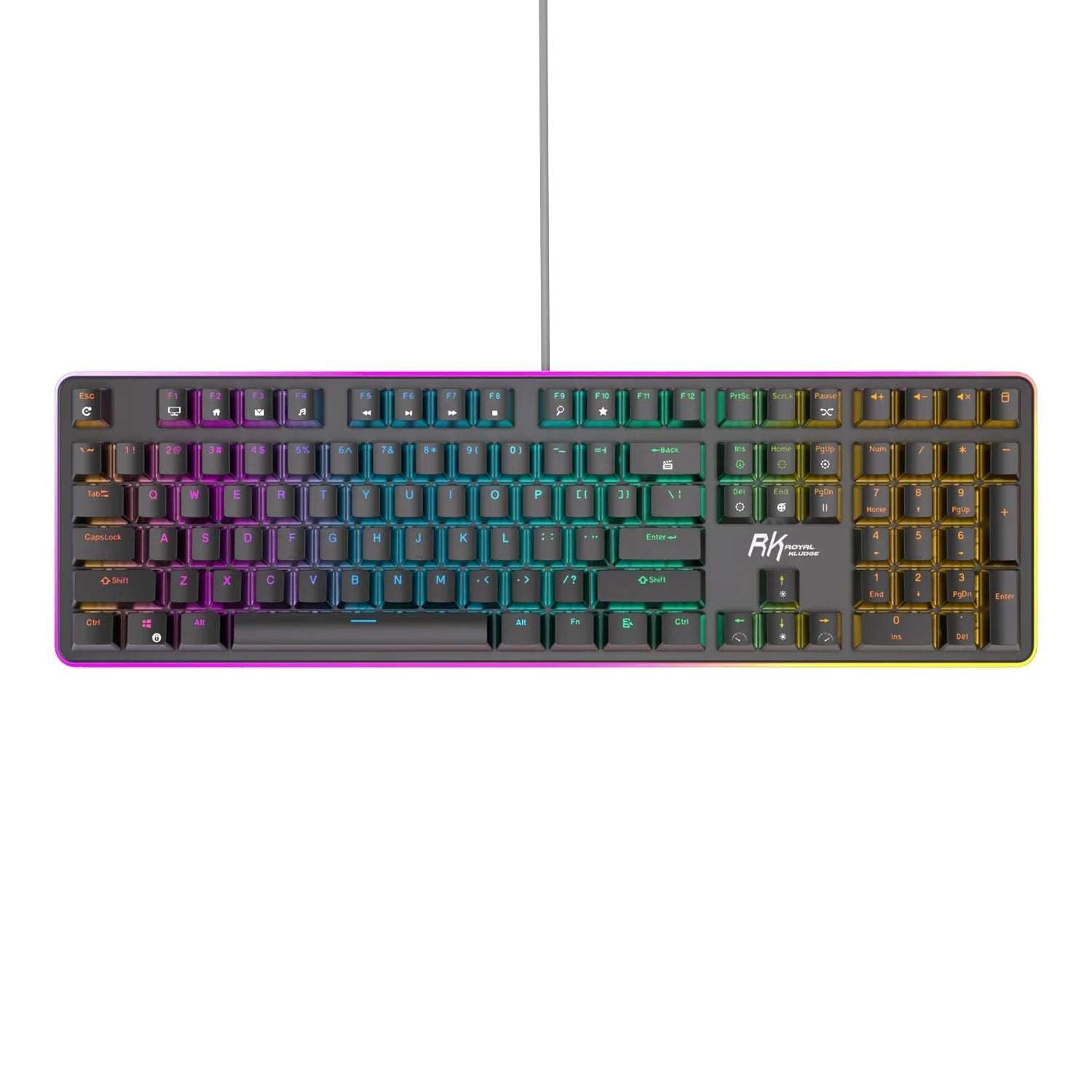 RK ROYAL KLUDGE RK918 Wired Mechanical Keyboard