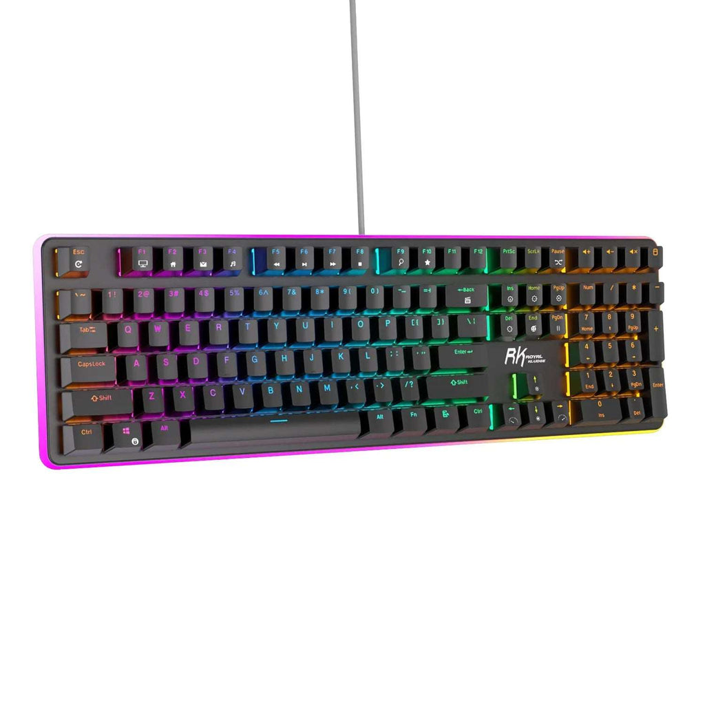 RK ROYAL KLUDGE RK918 Wired Mechanical Keyboard