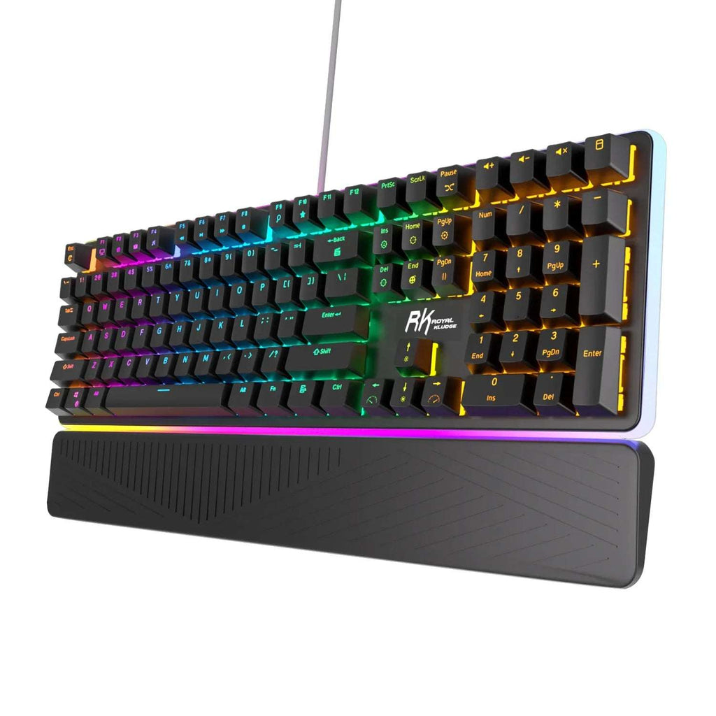RK ROYAL KLUDGE RK918 Wired Mechanical Keyboard