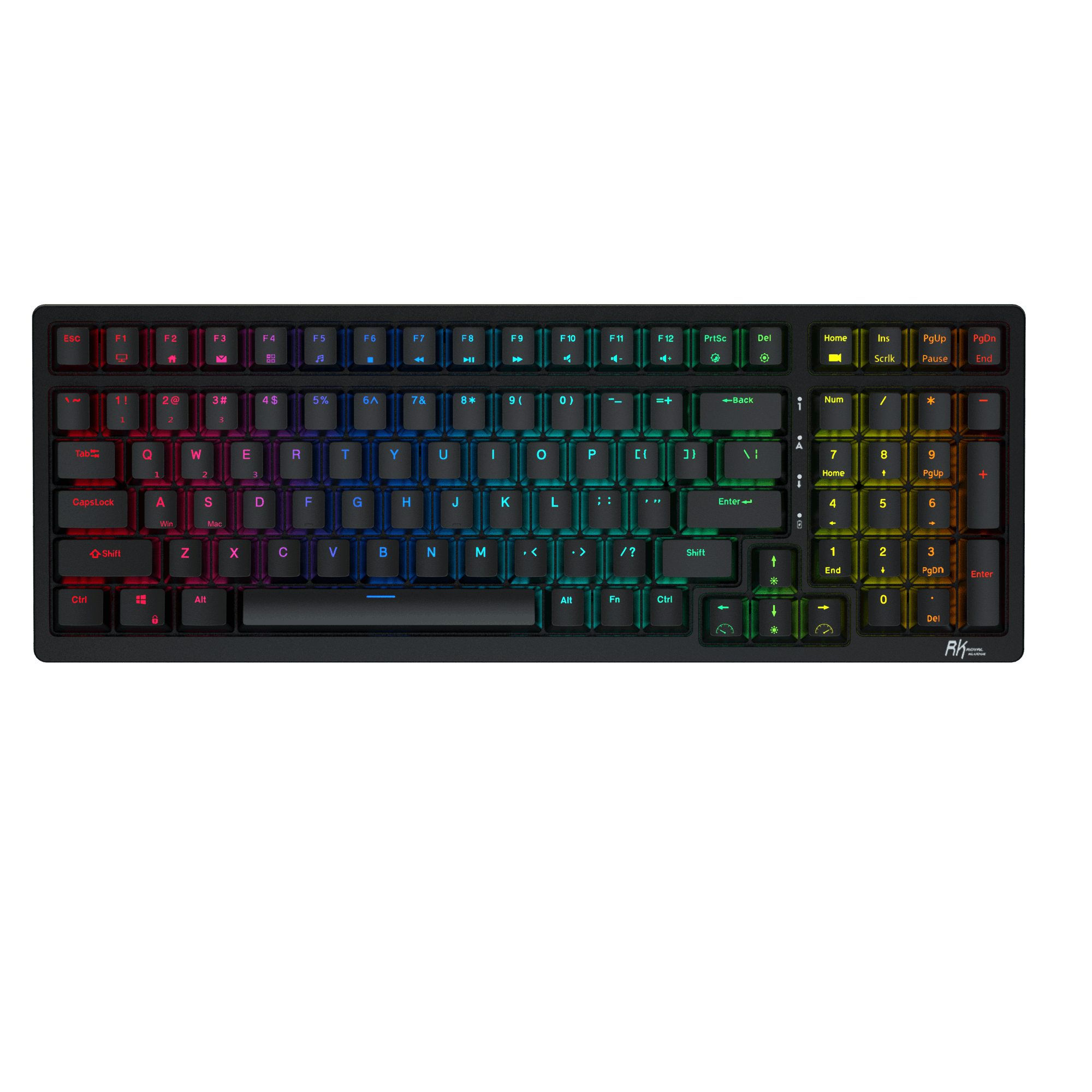 RK ROYAL KLUDGE RK98 Wireless Mechanical Keyboard
