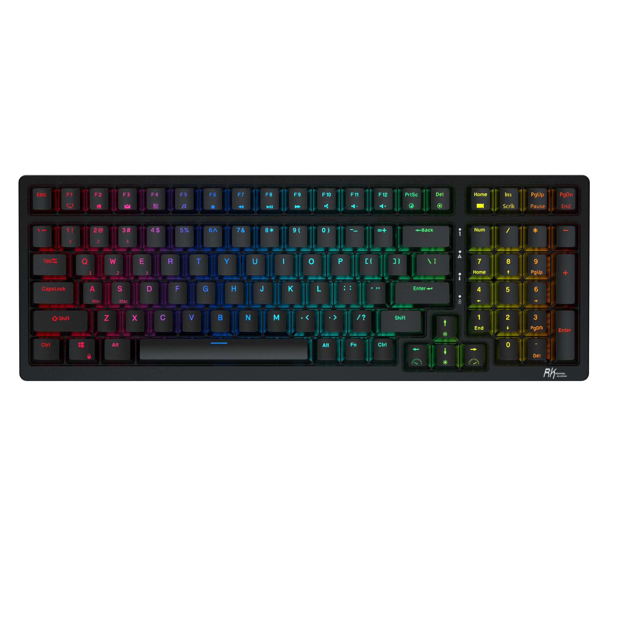 RK ROYAL KLUDGE RK98 Wireless Mechanical Keyboard