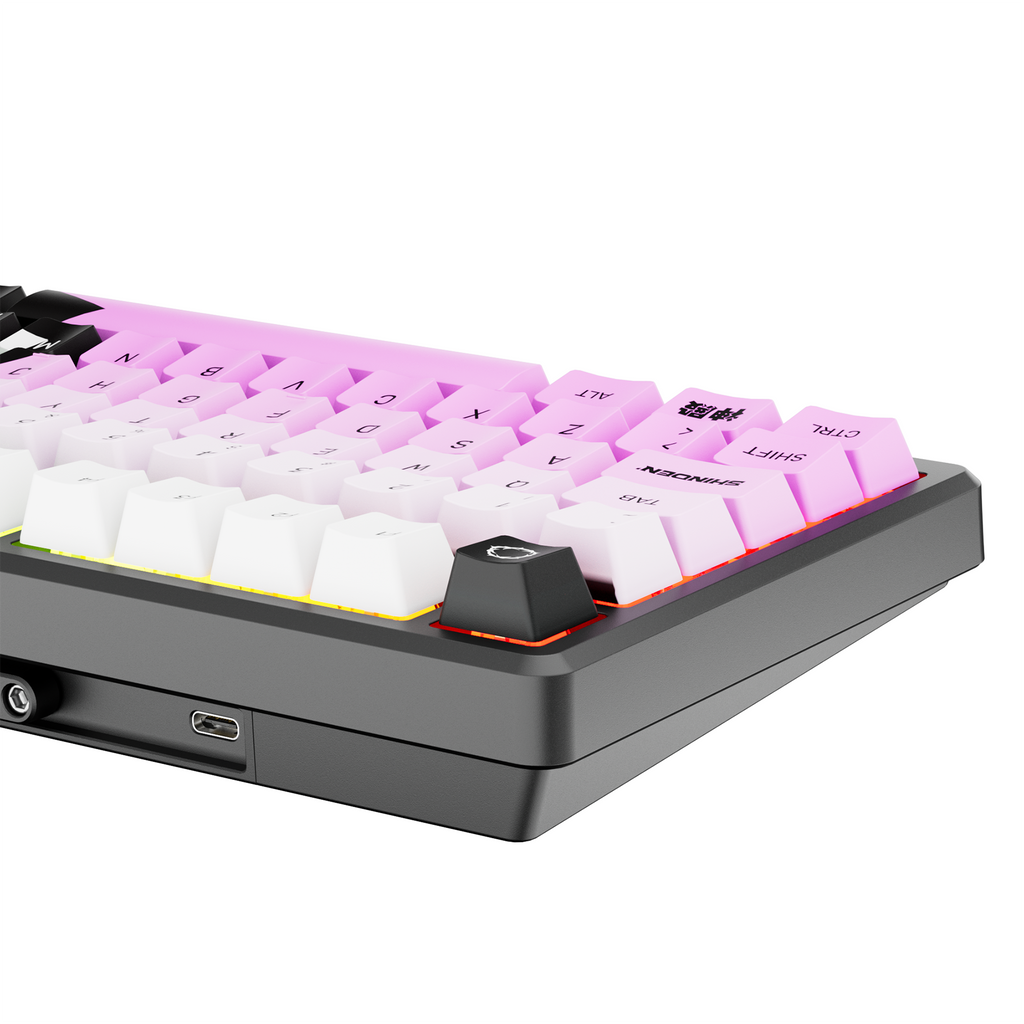 RK ROYAL KLUDGE X Shinden M75 HE Magnetic Switch Wired Mechanical Keyboard