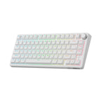 mechanical gaming keyboard with rotary knob and compact layout