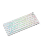 mechanical gaming keyboard with rotary knob and compact layout