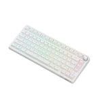 mechanical gaming keyboard with rotary knob and compact layout