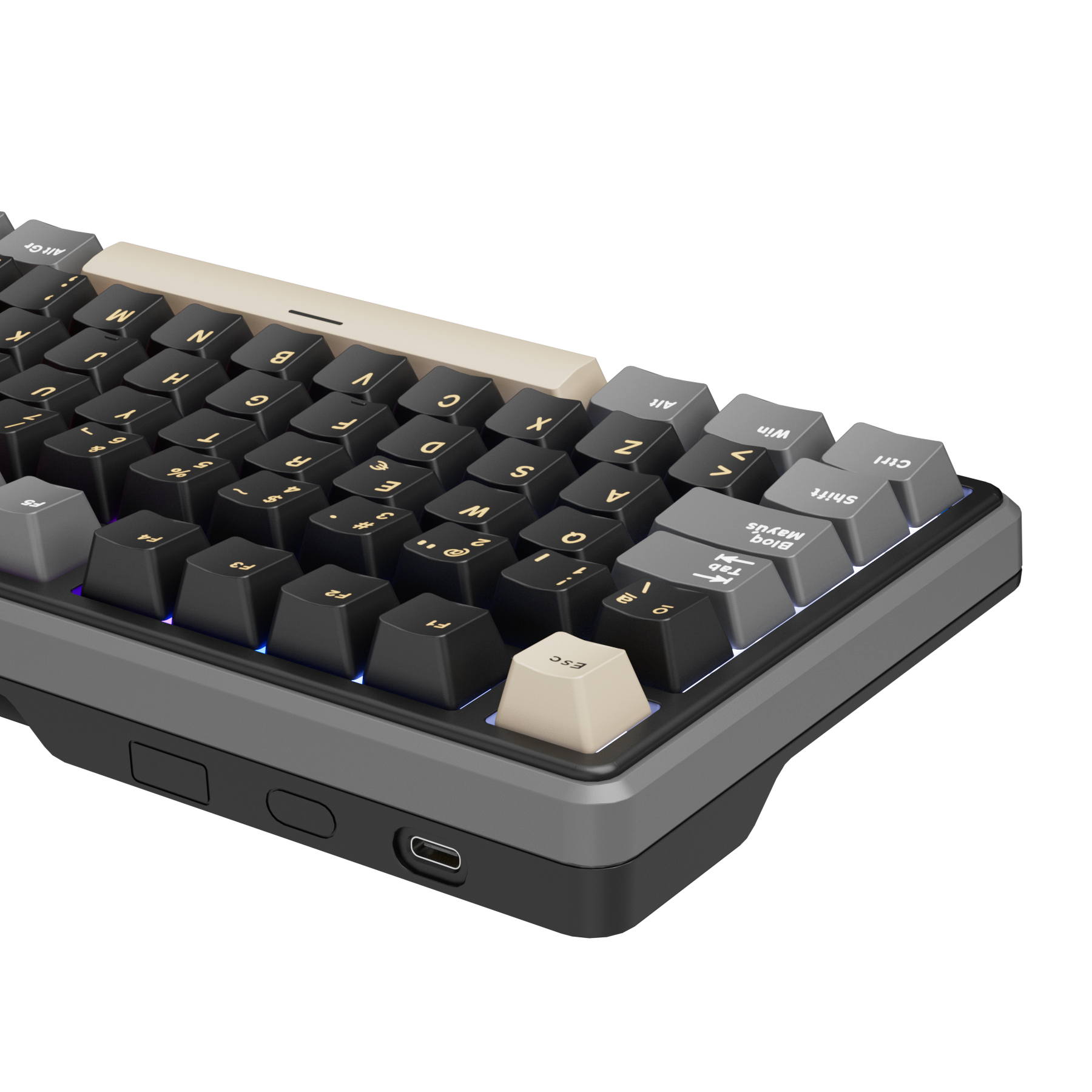 RK ROYAL KLUDGE X87 Wired Mechanical Keyboard