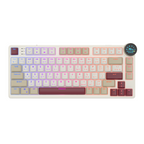 Teclado Mecânico Sem Fio de Perfil Baixo RK ROYAL KLUDGE N80