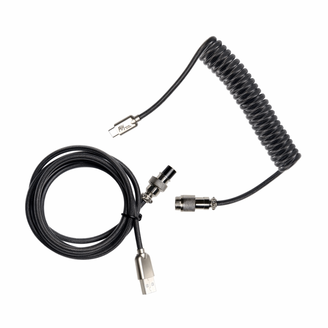 Detachable Gaming Machine Keyboard Cable Metal Aviation Connector Main image