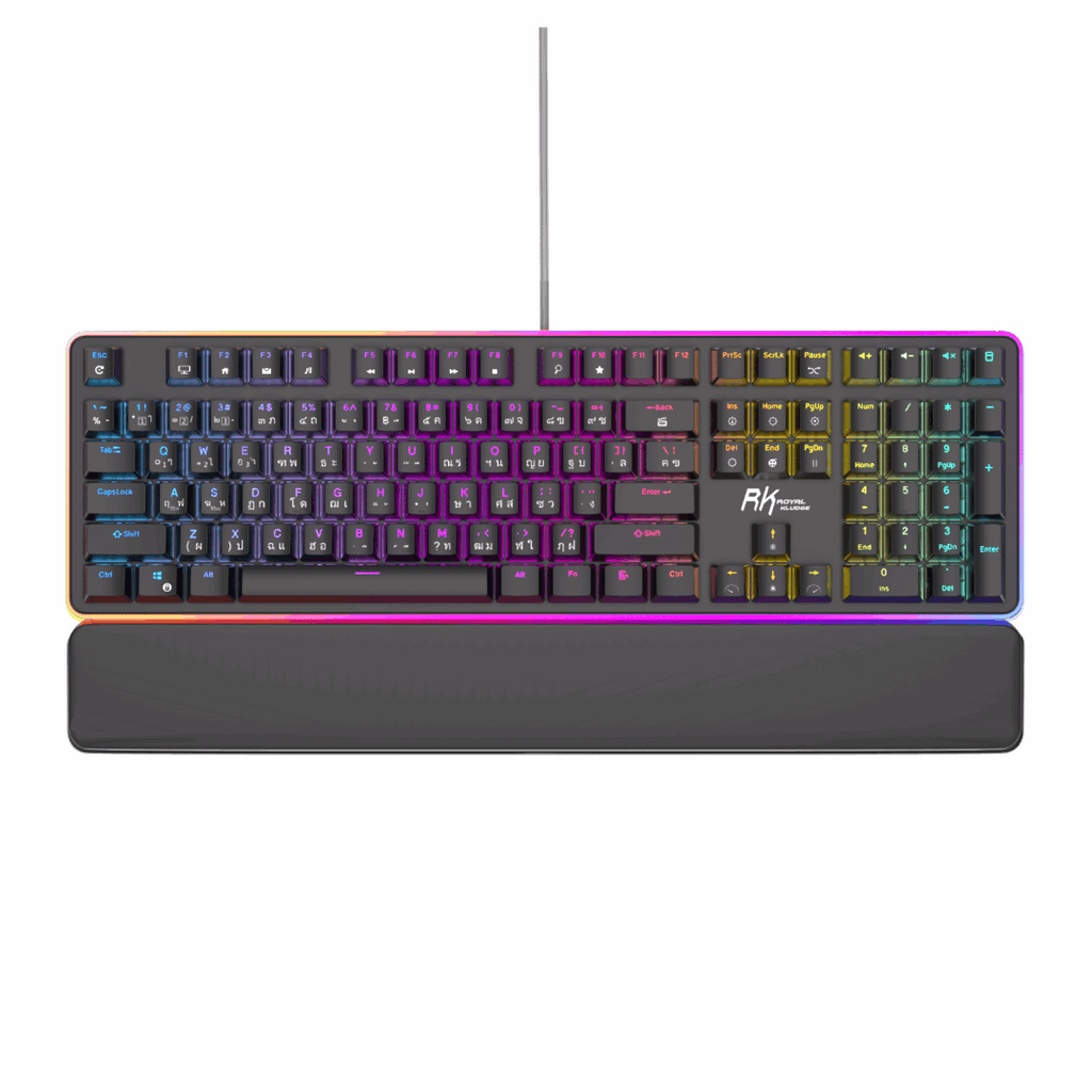 RK ROYAL KLUDGE RK918 Wired Mechanical Keyboard