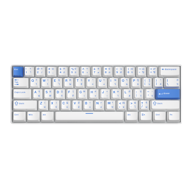 Bàn phím Gaming có dây RK ROYAL KLUDGE C61 HE