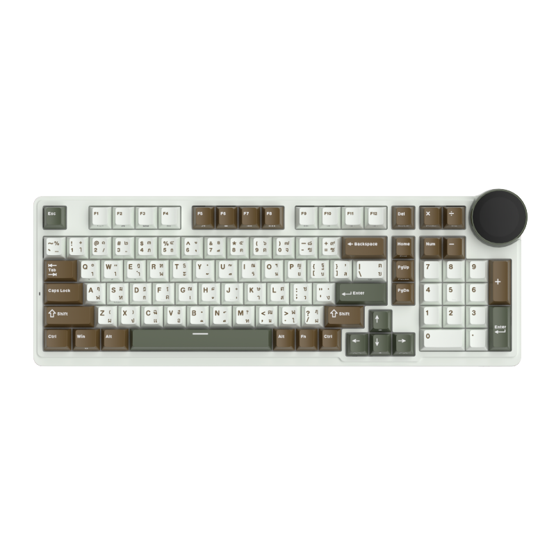 RK ROYAL KLUDGE N99 Wireless Mechanical Keyboard